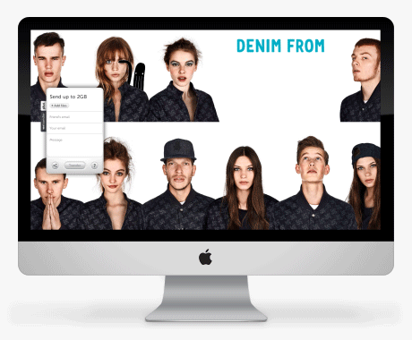 WeTransfer infographic